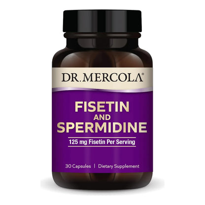 Fisetina Y Espermidina 30 Capsulas Suplemento Cerebral Dr Mercola