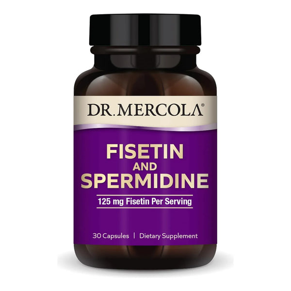 Fisetina Y Espermidina 30 Capsulas Suplemento Cerebral Dr Mercola