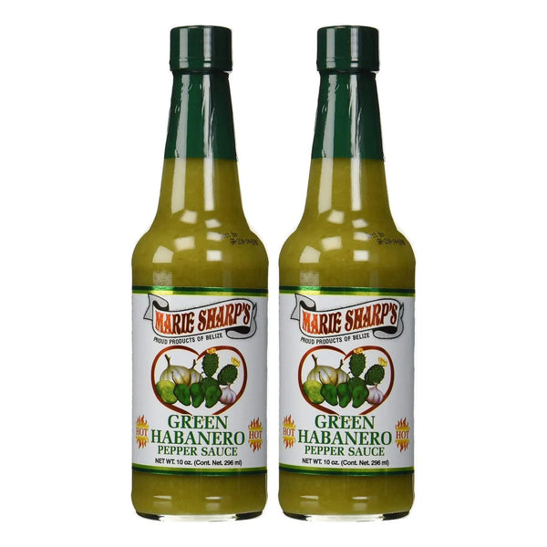 Salsa De Pimienta Habanero Verde Marie Sharp 284 Ml Alta En Fibra Importada