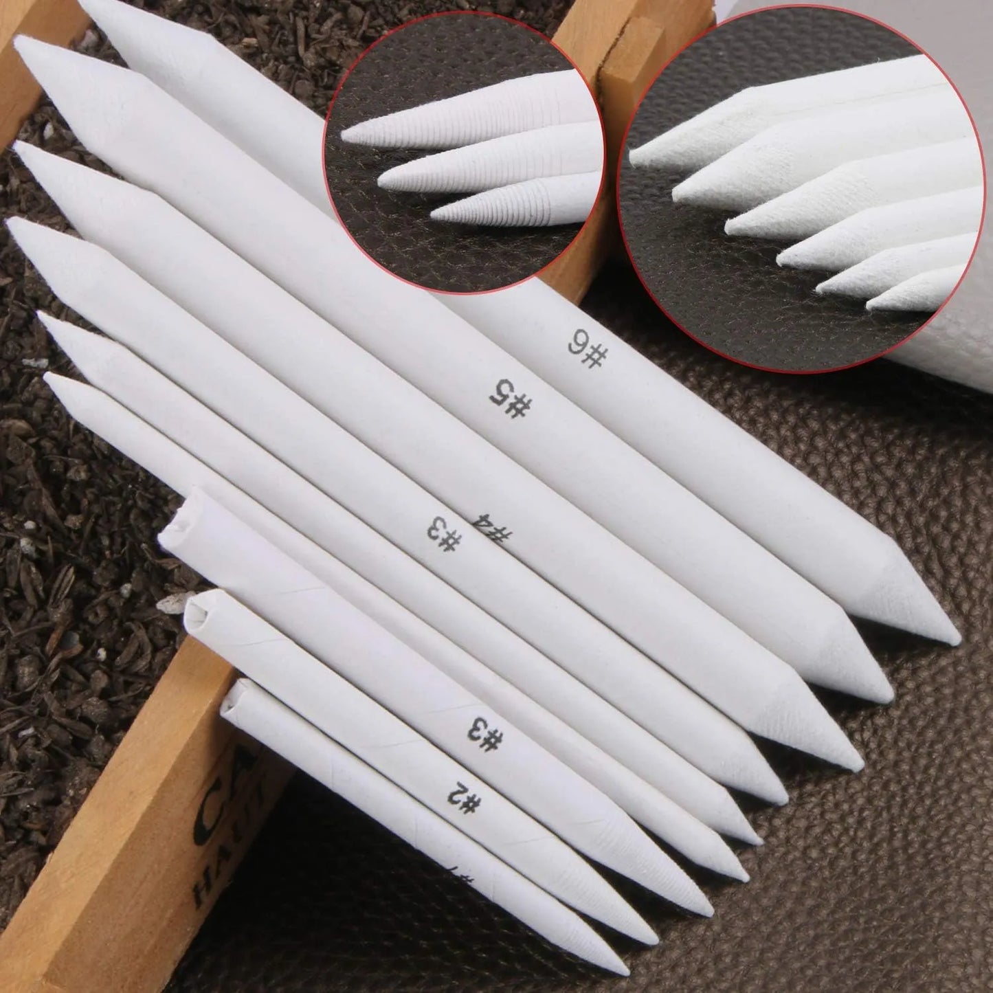 Kit De Arte Febsnow 84 Piezas Tocones Tortillones Profesionales Para Dibujo