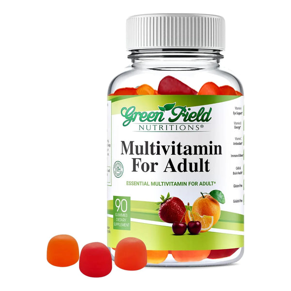 Multivitaminas Halal Gomitas Adultos 90 Unidades Greenfield Nutritions Energia E Inmunidad