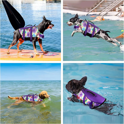Chaleco Flotador Perro Ripstop Reflectante Ajustable Seguridad Y Estilo