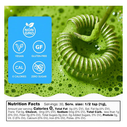 Matcha Clasico Grado Ceremonial 100g Organico Energia Natural Japones