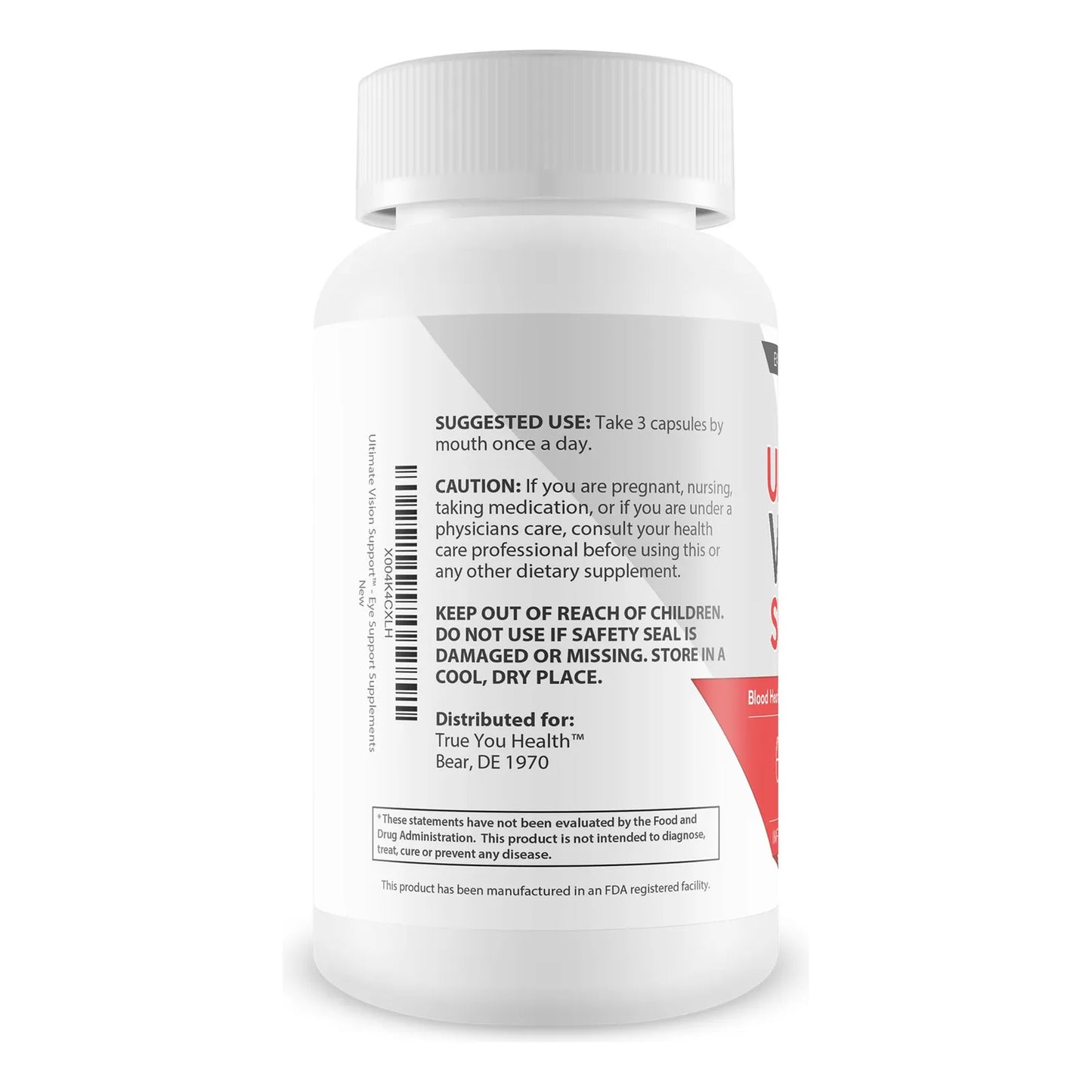 Suplemento Ultimate Vision Support Con Luteina Y Zeaxantina Para Mejorar La Vision