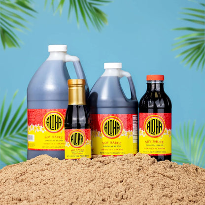 Aloha Shoyu Salsa De Soja Hawaiana Suave 3.8l Premium Tradicion Desde 1946