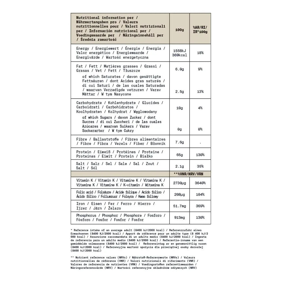 Polvo De Espirulina Orgánica 450g Natural Crudo Vegano Alto En Proteínas