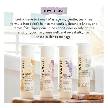 Acondicionador De Lavanda Calmante The Honest Company Cabello Suave Y Nutrido