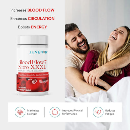 Advanced BloodFlow-7 Nitro XXXL Suplemento De Circulación Y Bienestar