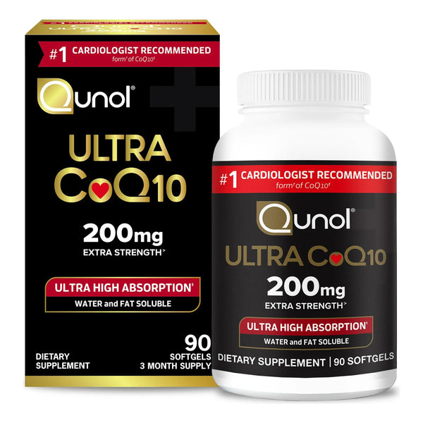 Capsulas Blandas Coq10 200 Mg Ultra Alta Absorcion Antioxidante Salud Cardiovascular