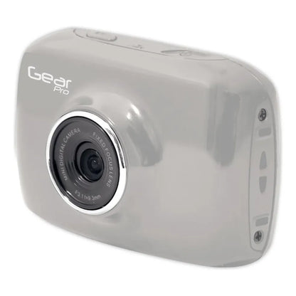 Camara De Accion Gear Pro Full HD 1080p Pantalla Tactil Impermeable Soportes Incluidos