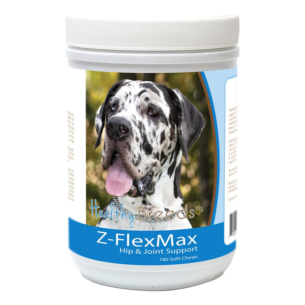Great Dane Z Flex Max Soporte Articular 180 Masticables Sabor Delicioso Usa