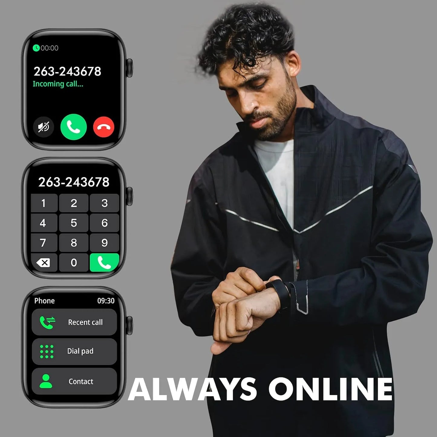 Reloj Inteligente 1.9 Pulgadas Con Llamadas Monitoreo Cardiaco Y 25 Modos Deportivos