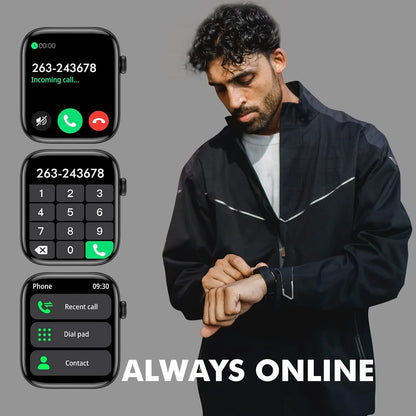 Reloj Inteligente 1.9 Pulgadas Con Llamadas Monitoreo Cardiaco Y 25 Modos Deportivos