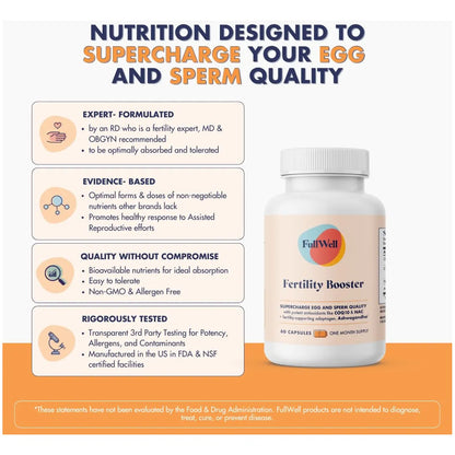 Potenciador De Fertilidad Con Ashwagandha Y Coq10 Apoyo Concepción Hombres Y Mujeres