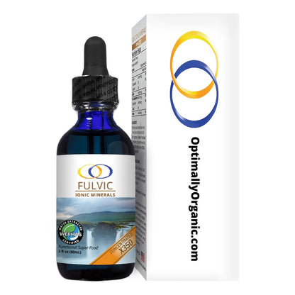 Minerales Ionico X350 Fulvic 60Ml Concentracion Doble Energia Y Claridad Mental