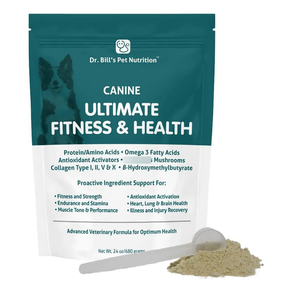Multivitamínico Canino Ultimate Fitness Con Coenzima Q10 Y Vitamina E Dr Bills