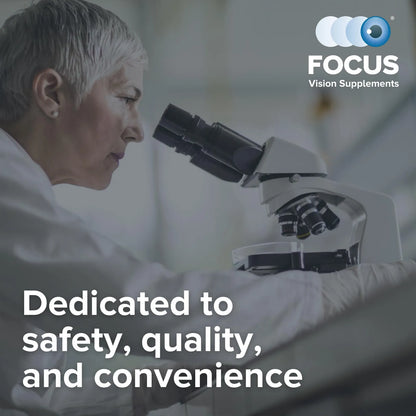Focus Select AREDS2 Suplemento Vitaminas Y Minerales Para Ojos 180 Capsulas