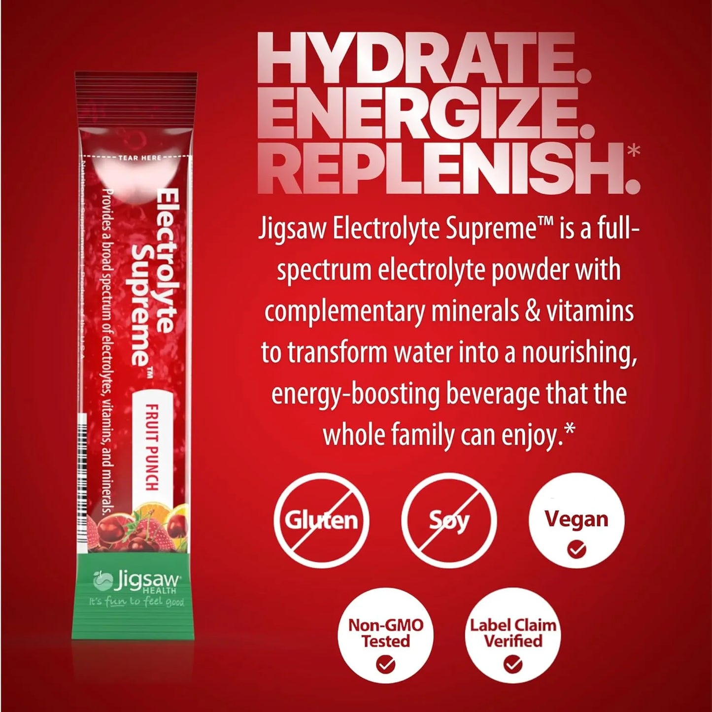 Electrolitos Completo Sabor Ponche Frutas 60 Porciones Oligo Hidratación Óptima Y Energía