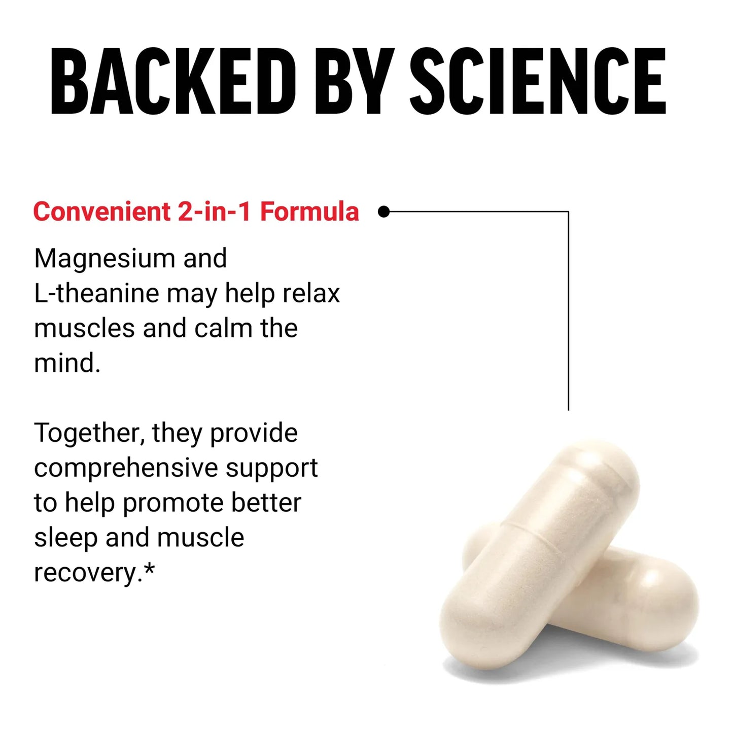 Magnesio Bisglicinato Con L Teanina 120 Capsulas Relajacion Muscular Y Mental