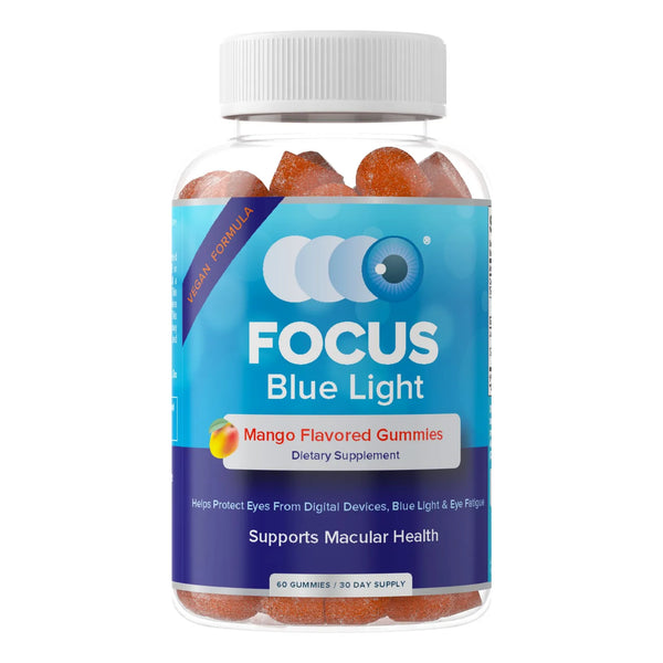 Gomitas De Luteína Y Zeaxantina Para Salud Ocular Protección Blue Light 60 Gomitas Sabor Mango