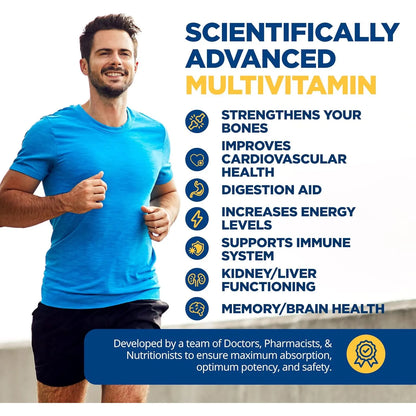 Multivitaminico Integral 71 Ingredientes Naturales Con Probióticos Y Enzimas Digestivas
