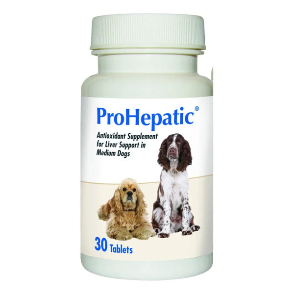 Suplemento Hepatico ProHepatic Para Perros Medianos Y Grandes 30 Tabletas