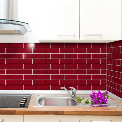Walplus Premium 12 Hojas Peel And Stick Kitchen Backsplash Transforma Tu Cocina Fácil Y Rápido