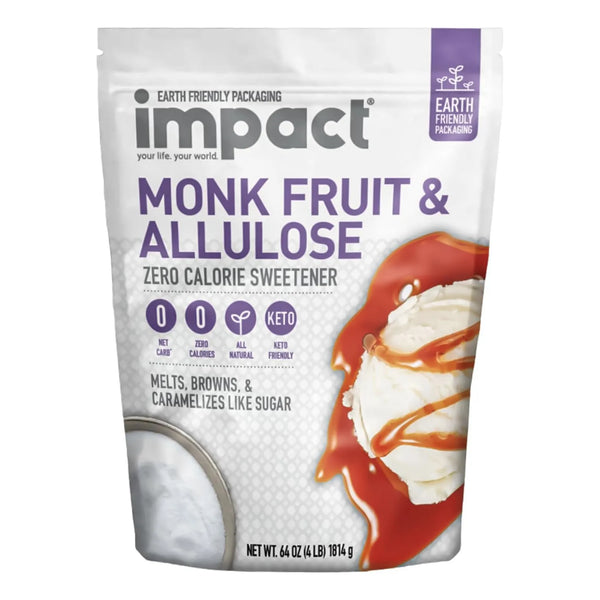 Edulcorante Alulosa Fruta Monje Keto 1.8kg 0 Calorías Sabor Auténtico Sin Culpa