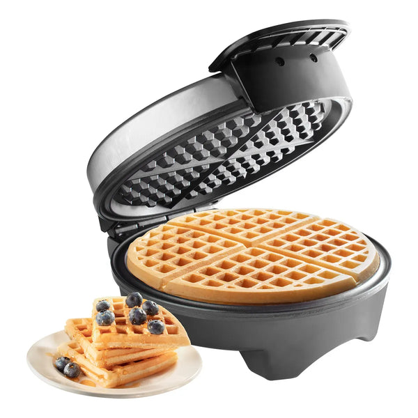 Cucina Pro Maquina De Wafler Antiadherente Control Tostado Ajustable Negra