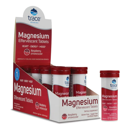 Magnesio Efervescente Para Energía Corazón Y Sueño Saludable Trace Minerals