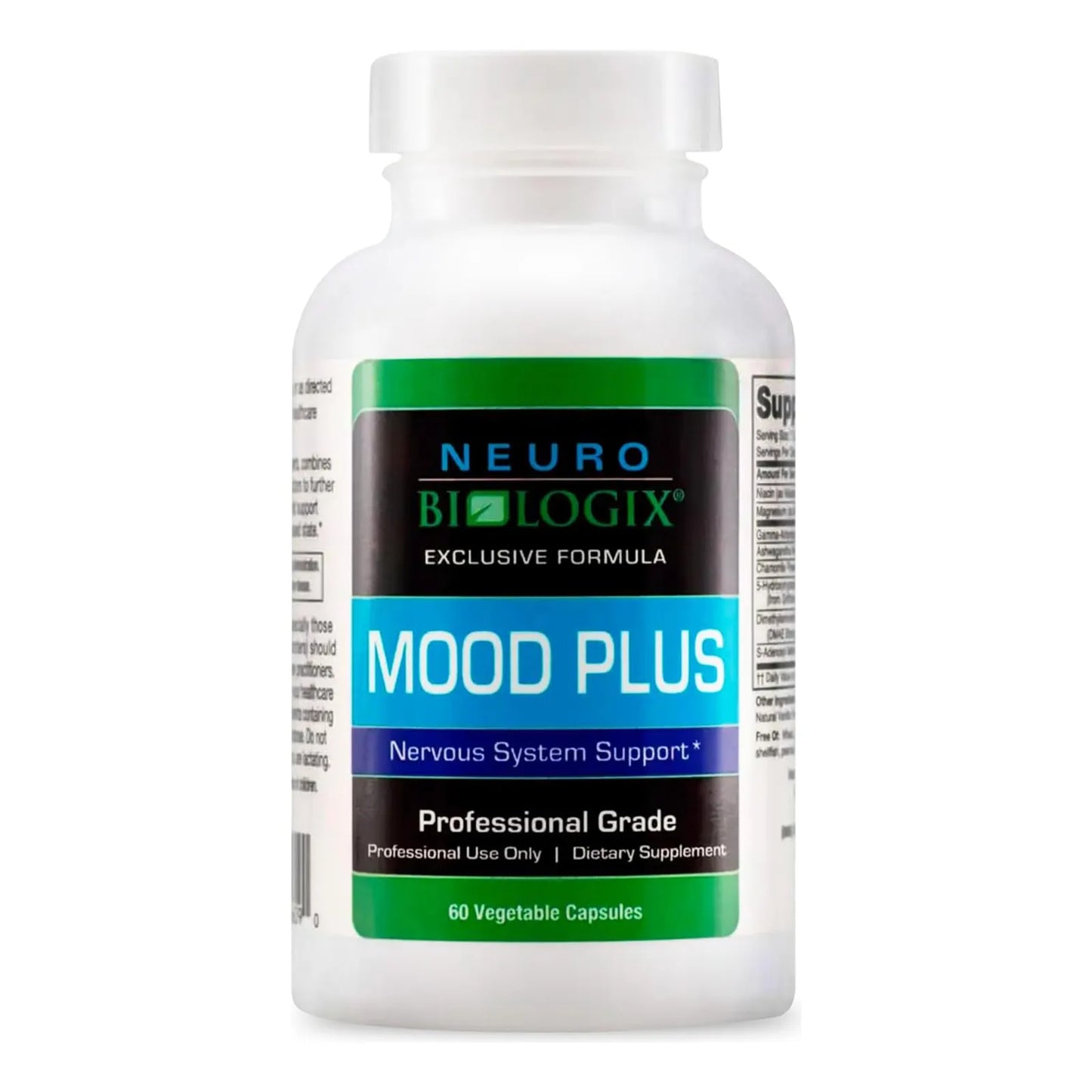 Neurobiologix Mood Plus Suplemento De Apoyo Al Estado De Ánimo Con 5HTP Y Niacina