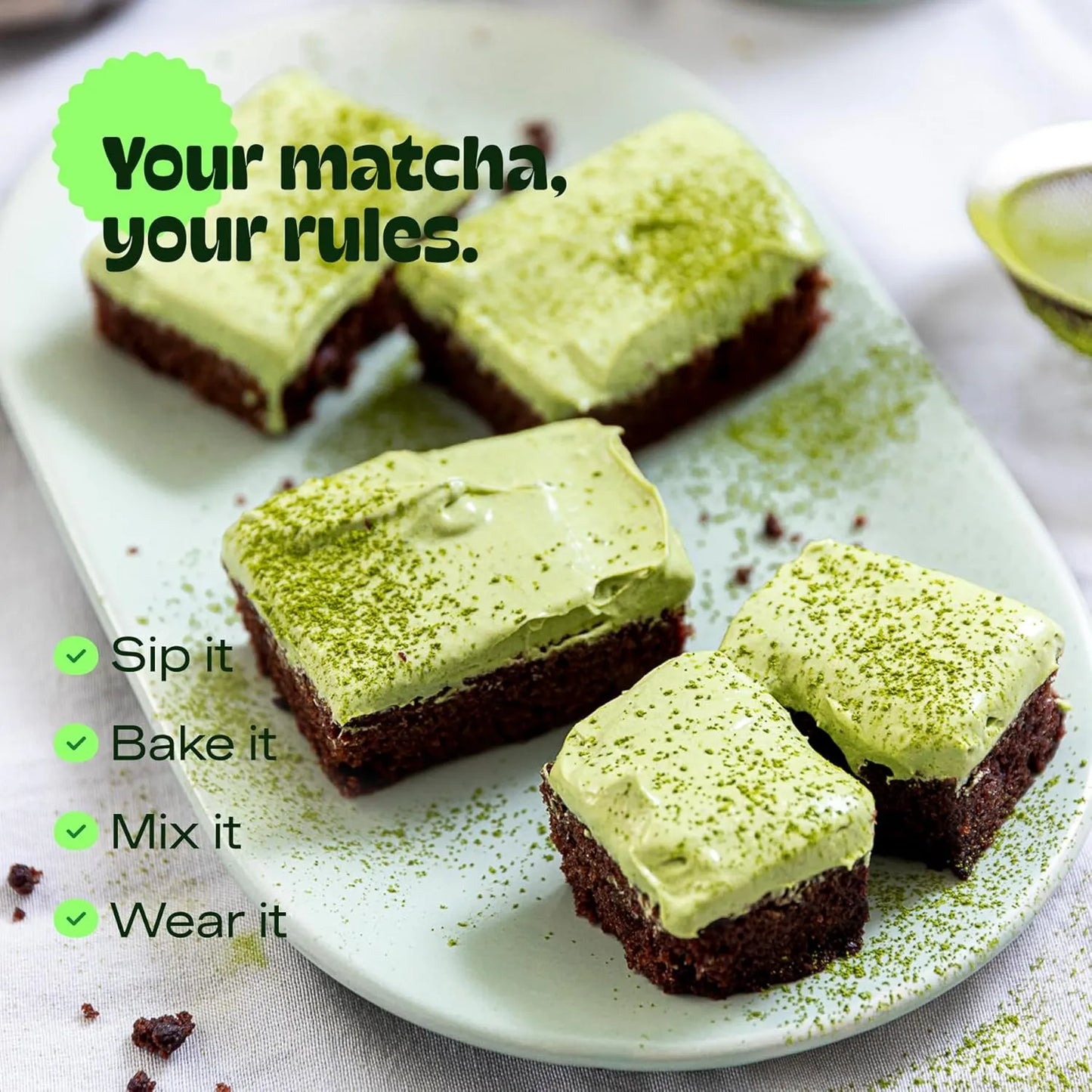 Té Verde Matcha Orgánico En Polvo Antioxidante Grado Culinario 227g