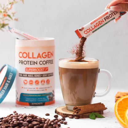 Café De Colágeno Orgánico Para Piel Radiante Y Energía