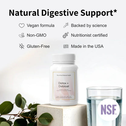 Suplemento Vegano Detox Cardo Mariano Y Diente De Leon Alivia Hinchazon Digestiva 60 Capsulas