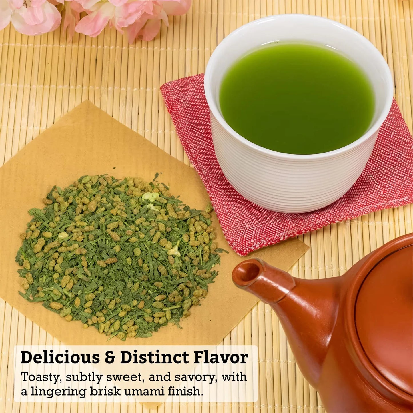 Té Verde Japonés Matcha Genmaicha Hoja Suelta 100g Importado