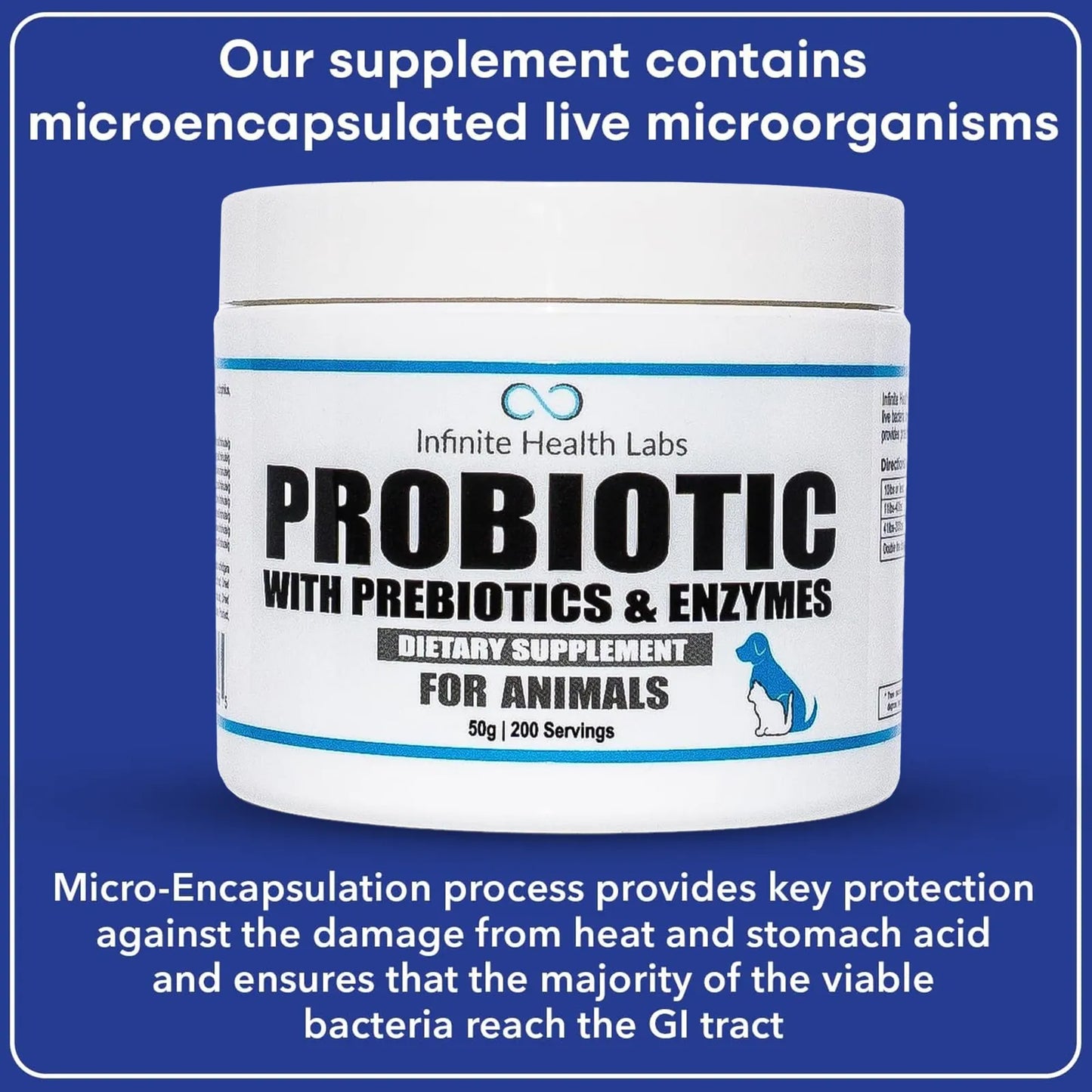 Probióticos En Polvo Para Perros Y Gatos Formulados Por Veterinarios Salud Digestiva E Inmunológica