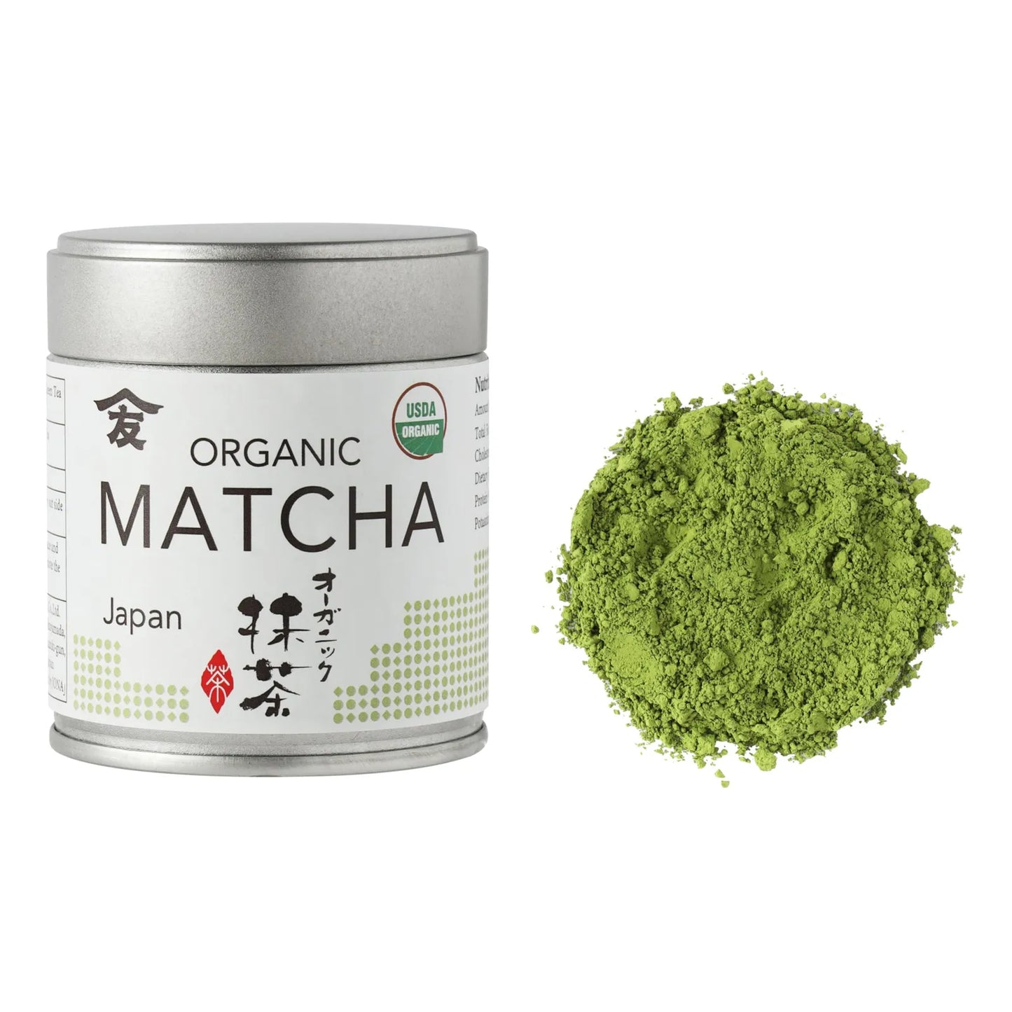 Matcha Orgánico Japonés Uji Kyoto Polvo De Té Verde Tradicional 30g