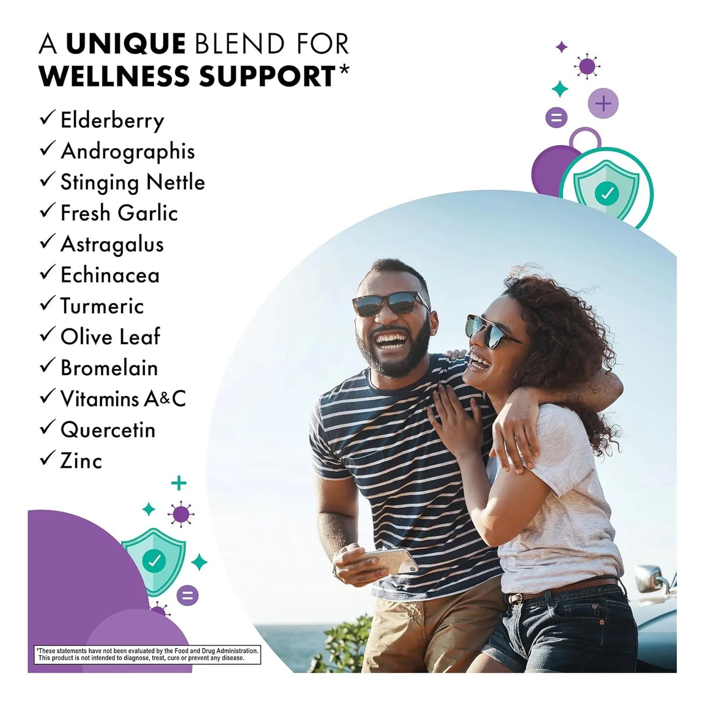 Fórmula Natural De Alimentos Integrales Para Defensa Inmunológica Bluebonnet Nutrition 60 Comprimidos