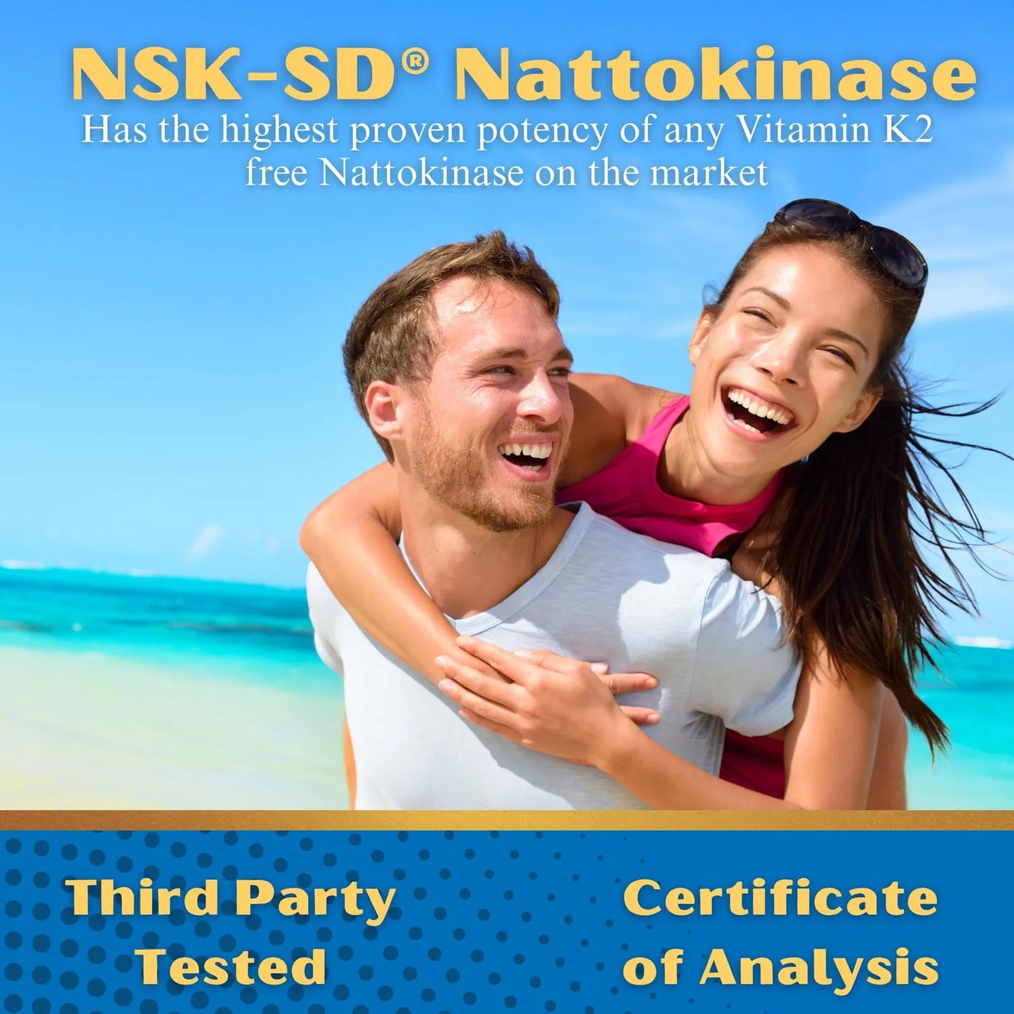Nattoquinasa NSK SD 90 Capsulas 20000 FU Apoyo Cardiovascular