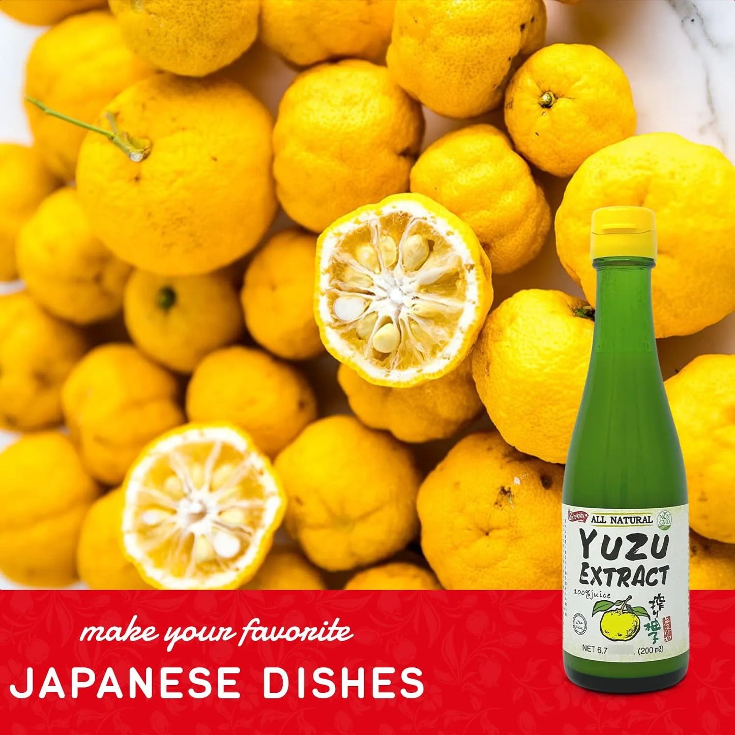 Extracto Puro De Yuzu Japonés 200 Ml Jugo Natural Para Cocina Y Bebidas