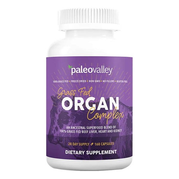 Complejo De Organos Res Alimentada Pasto Hígado Corazón Riñón Liofilizado Energía Natural