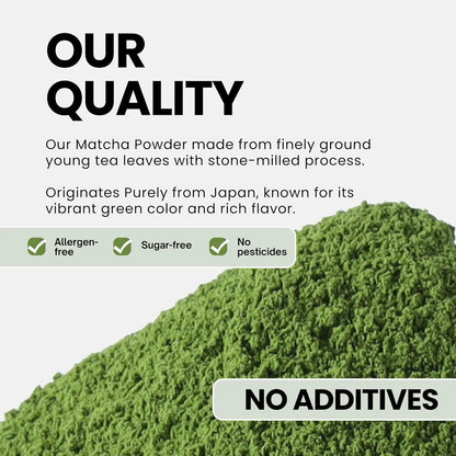 Té Verde Matcha Kyoto Uji Polvo Ceremonial 40g Grado Premium Japonés Energía Natural