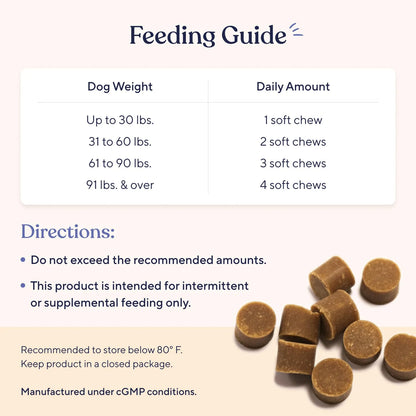Suplemento Articular Para Perros Con Omega 3 Y Vitaminas Alivia Dolor Y Rigidez