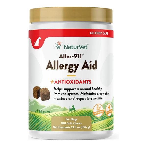 Suplemento Antialergico Antioxidante Para Perros Y Gatos NaturVet Aller 911