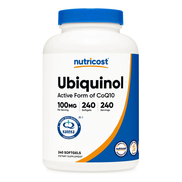 Cápsulas Blandas De Ubiquinol 100 Mg 240 Unidades Antioxidante Superior CoQ10