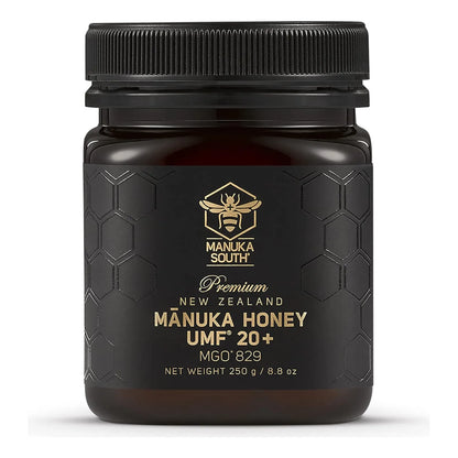 Miel De Manuka Cruda UMF 20+ MGO 829+ Natural 250g Importada De Nueva Zelanda