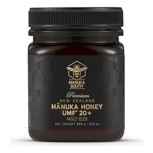 Miel De Manuka Cruda UMF 20+ MGO 829+ Natural 250g Importada De Nueva Zelanda