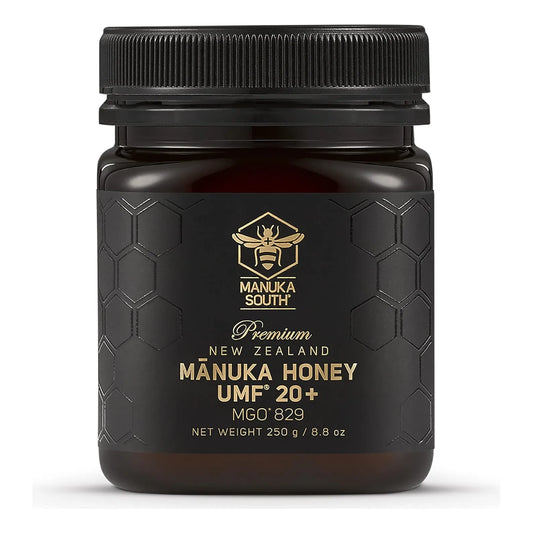 Miel De Manuka Cruda UMF 20+ MGO 829+ Natural 250g Importada De Nueva Zelanda