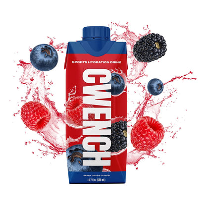 Bebida Hidratante Berry Crush 12 Unidades Sabor Frutas Del Bosque Electrolitos Y Vitaminas