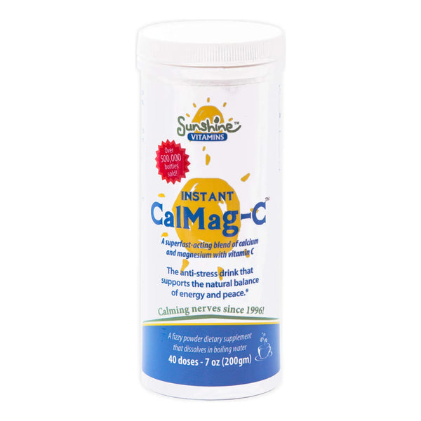 Instant Cal Mag C Calcio Magnesio Vitamina C De Accion Rapida Mejora Funcion Corporal Y Sueño